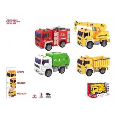 Véhicule a friction truck 20 cm
