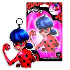 Porte-clés avec torche LED Miraculous - Vente grossiste.fr