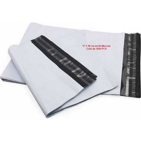 Sacca di plastica opaca 17 x 30 cm in 60 μ - vente grossiste.fr