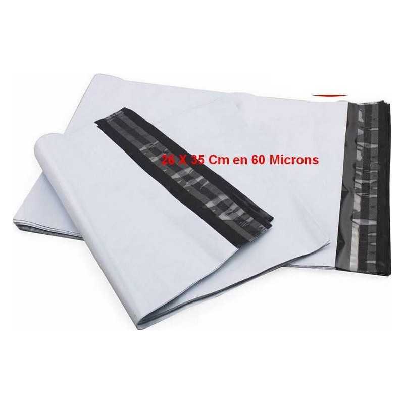 Tamper-resistant plastic envelope-opaque white shipping pouch 26 x ...