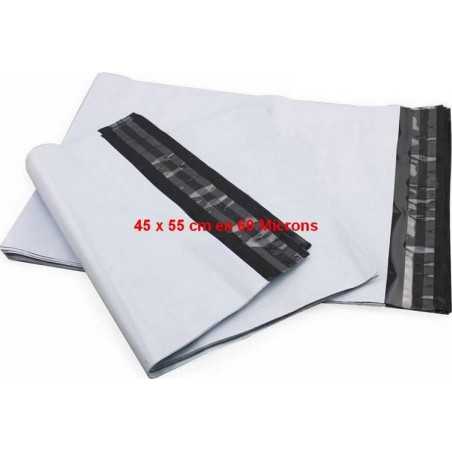 Busta di spedizione in plastica opaca 45 x 55 cm in 60 μ - vente gr...