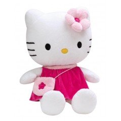 PELUCHE +/-40cm HELLO KITTY - Vente grossiste.fr