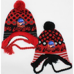 Chapeau péruvien Miraculous - Lady Bugs - Vente grossiste.fr