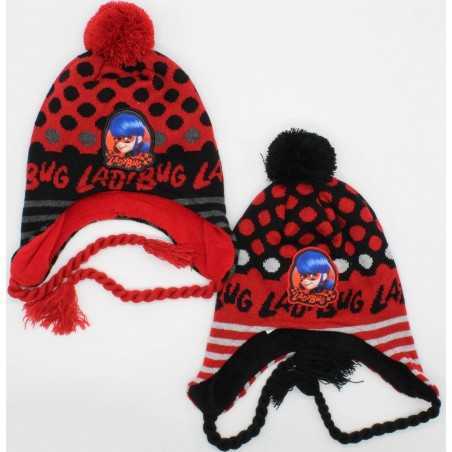 Chapeau péruvien Miraculous - Lady Bugs - Vente grossiste.fr