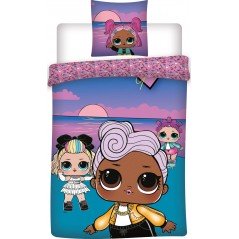 Parure housse de couette avec taie Lol surprise - Vente grossiste.fr