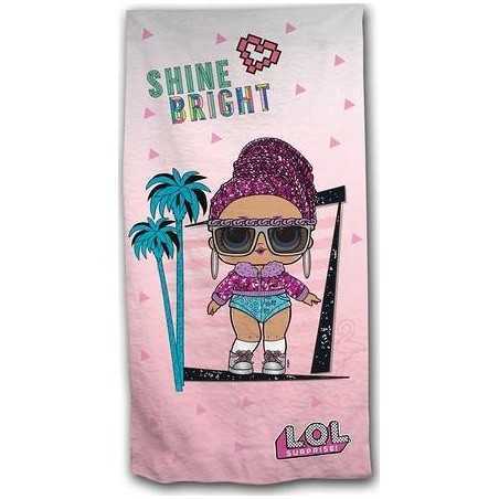 Drap de Bain Lol Surprise En Coton - Vente grossiste.fr
