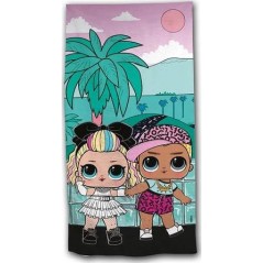Serviette de plage Lol Surprise En Coton - Vente grossiste.fr