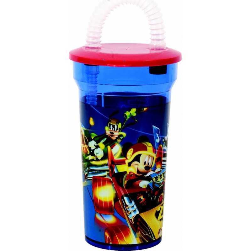 Mickey Disney straw glass - vente-grossiste.fr