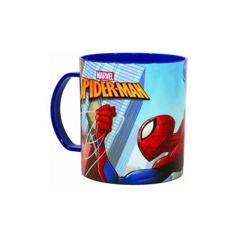 Tazza Spiderman in micro plastica 350 ML - vente grossiste.fr