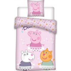 Juego de funda de colcha Peppa Pig -New discount.com