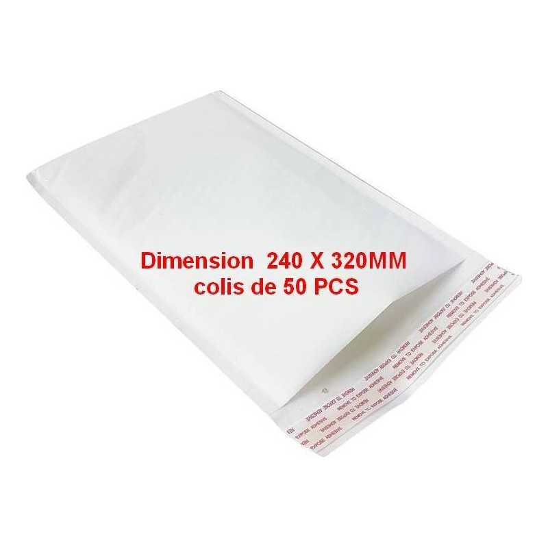 Bolsa de plástico opaco de 17 x 30 cm en 60 μ. - vente-grossiste.fr