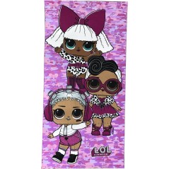 Lol Surprise beach towel or bath towel - vente-grossiste.fr