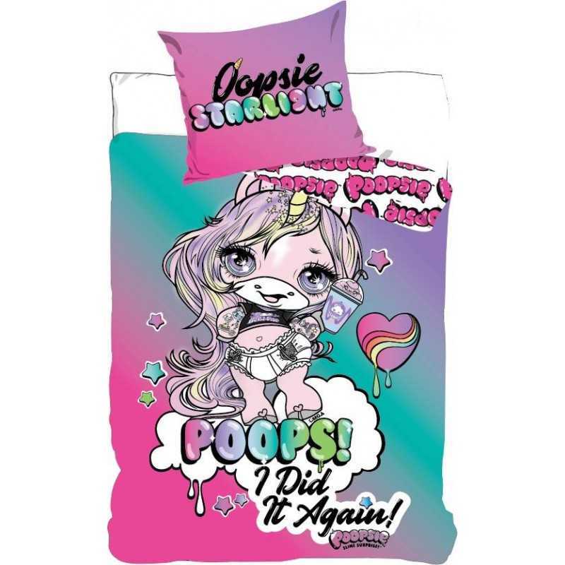 Parure housse de couette Poopsie - Vente grossiste.fr