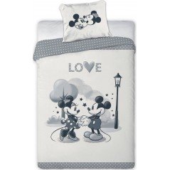 Set di biancheria da letto Mickey e Minnie - vente grossiste.fr