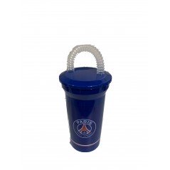 Verre paille Paris Saint Germain