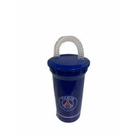 Verre paille Paris Saint Germain