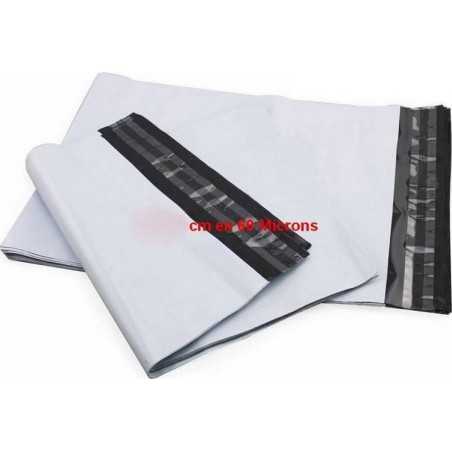 Enveloppe expédition en Plastique Opaque 55 x 77 cm en  60 μ