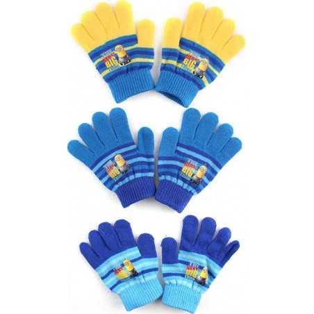 Set Gants Minions - Vente grossiste.fr