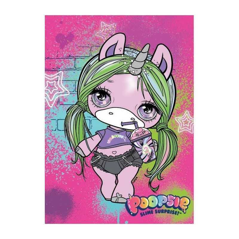 Plaid Polaire Poopsie - Vente grossiste.fr