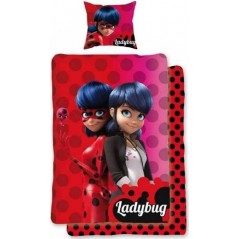 Funda nórdica Ladybug - 1 funda nórdica - algodon - vente-grossiste.fr