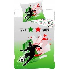 Parure Housse de Couette Algérie avec 2 étoiles en 1990 et 2019 - V...