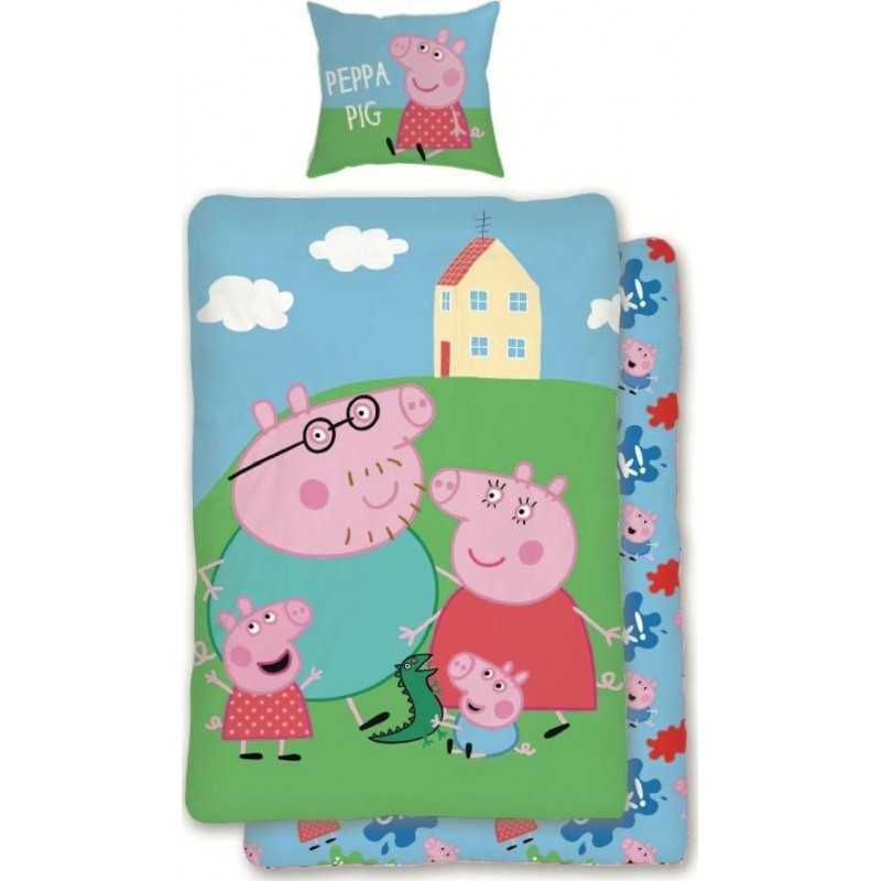 Peppa Pig Bettbezugset baumwolle - vente-grossiste.fr