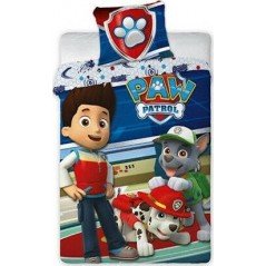 Paw Patrol Bettbezug - 1 Bettbezug en Baumwolle - vente-grossiste.fr