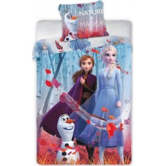 Parure Housse de couette Frozen 2 Disney - Vente grossiste.fr