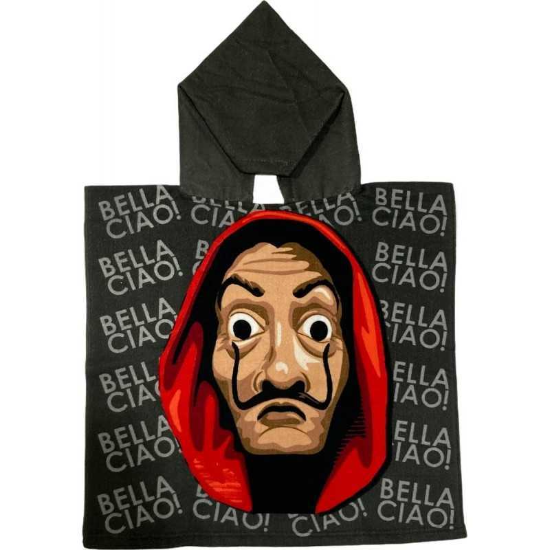 Poncho de bain Bella Ciao à capuche - Vente grossiste.fr