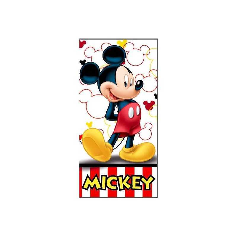 Drap de plage ou drap de bain Mickey Disney - Vente grossiste.fr