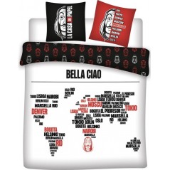 Funda nórdica La Casa de Papel - Bella Ciao - vente-grossiste.fr