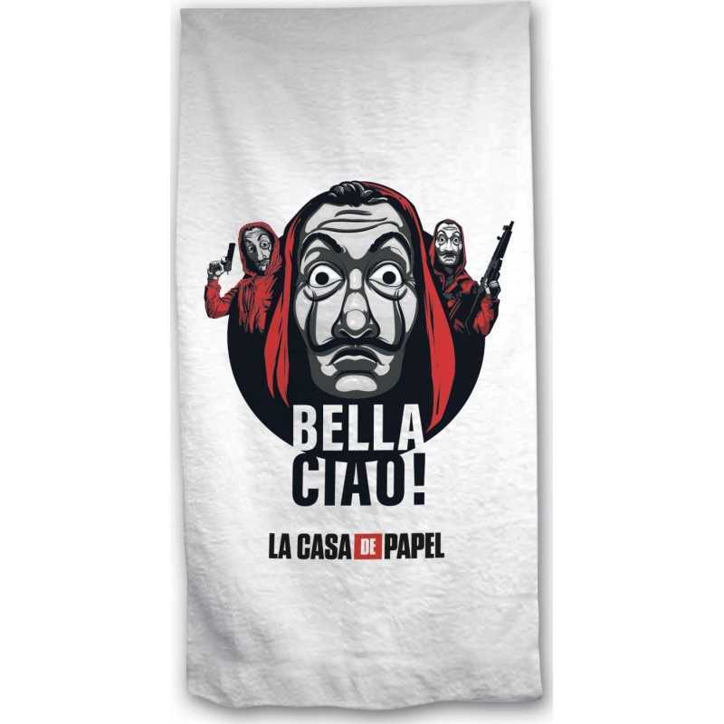 Asciugamano o telo Mare Bella Ciao - vente grossiste.fr