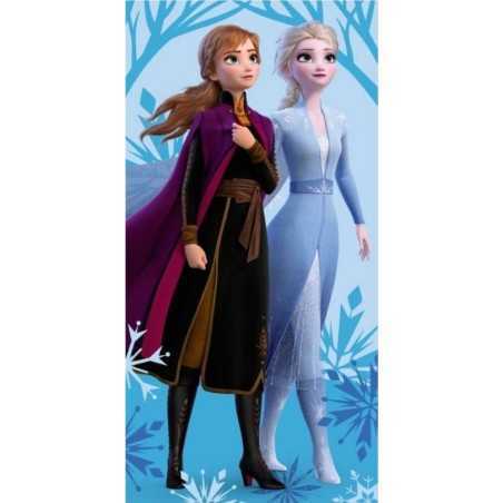 Frozen 2 Disney beach towel or bath towel cotton - vente-grossiste.fr