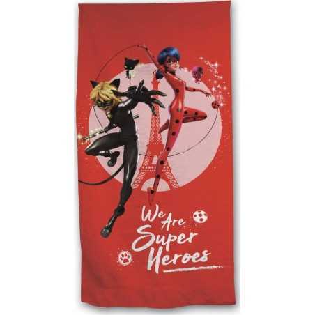 Ladybug beach towel or bath towel - vente-grossiste.fr