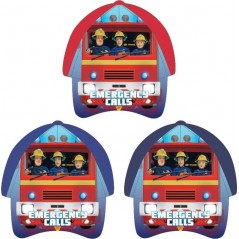Fireman Sam Kappe - vente-grossiste.fr