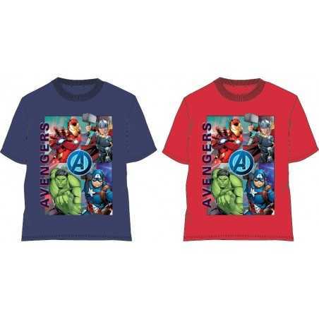 T-shirt Avengers Marvel Manches Courtes - Vente grossiste.fr