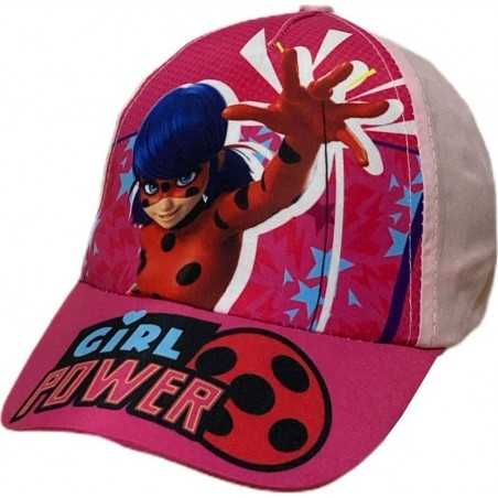 Casquette Miraculous avec masque lady bug - vente-grossiste.fr