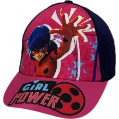 Casquette Miraculous avec masque lady bug - vente-grossiste.fr
