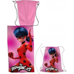 Toalla de playa del LadyBug con bolsa de piscina -New discount.com