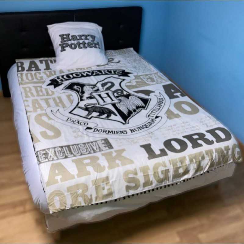 Juego de edredón Harry Potter - 1 funda de edredón 140x200 + 1 fund...