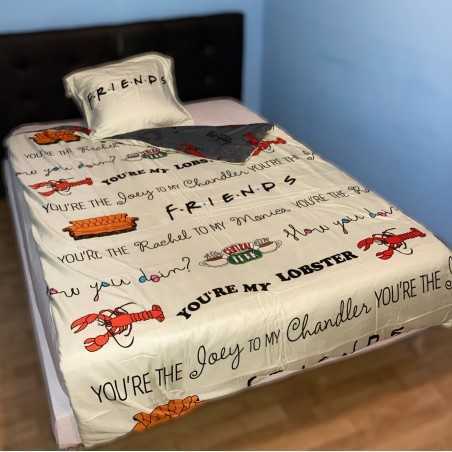 Parure housse de couette F.R.I.E.N.D.S - Vente grossiste.fr